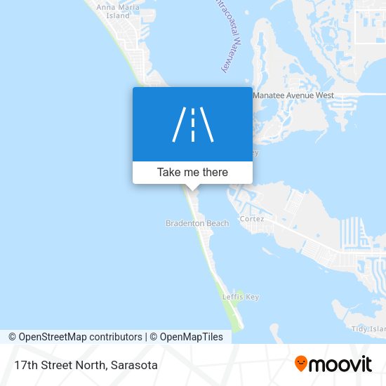 Mapa de 17th Street North