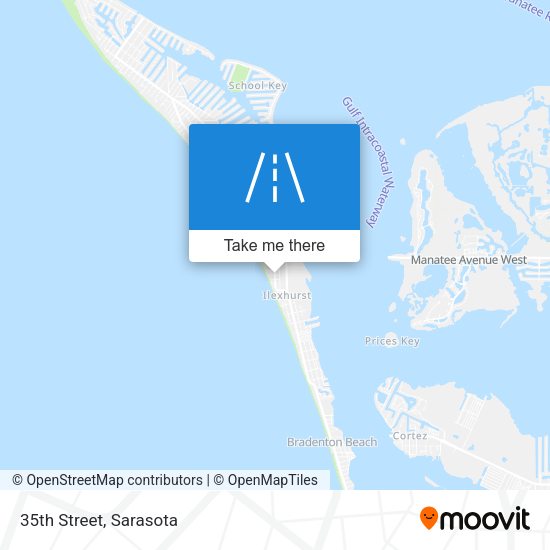 Mapa de 35th Street