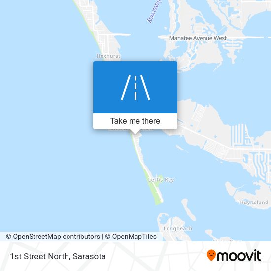 Mapa de 1st Street North