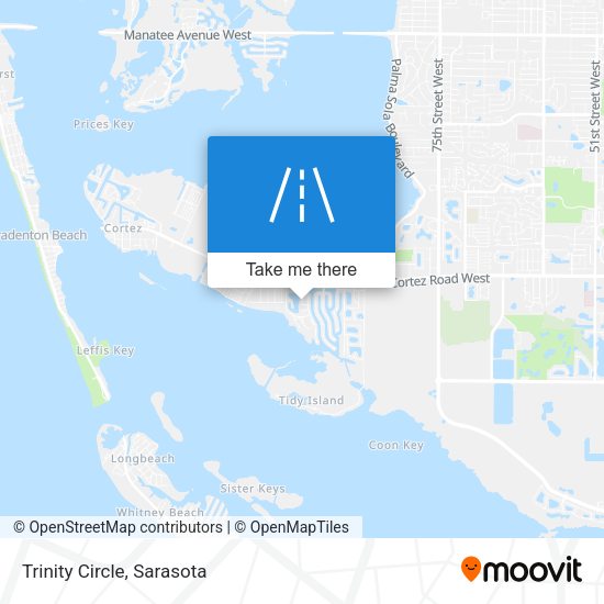 Mapa de Trinity Circle