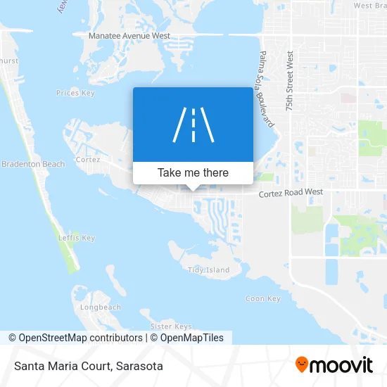 Santa Maria Court map