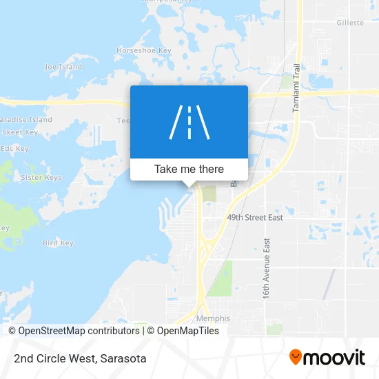 2nd Circle West map