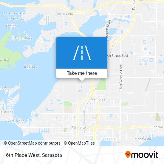Mapa de 6th Place West