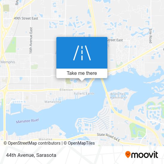Mapa de 44th Avenue