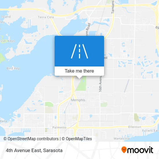 4th Avenue East map