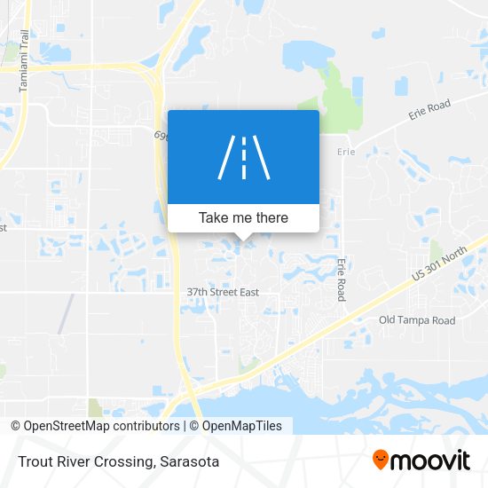 Trout River Crossing map