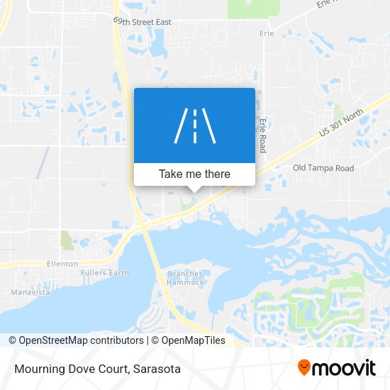 Mourning Dove Court map