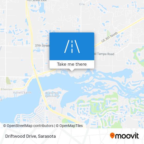 Driftwood Drive map