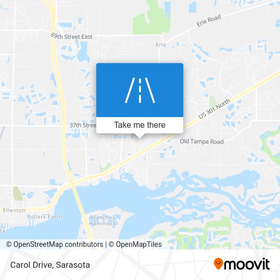 Mapa de Carol Drive