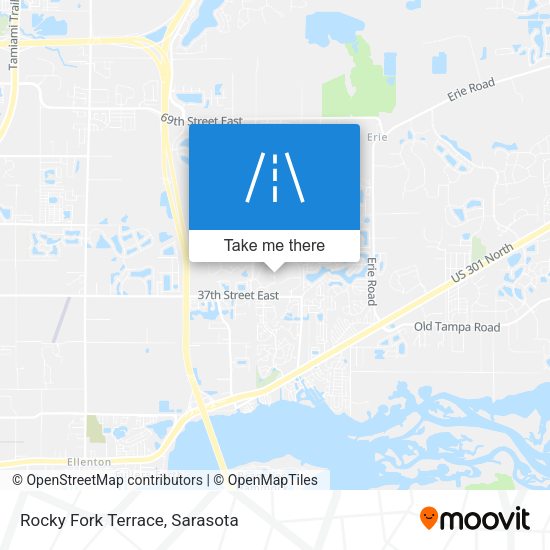 Rocky Fork Terrace map