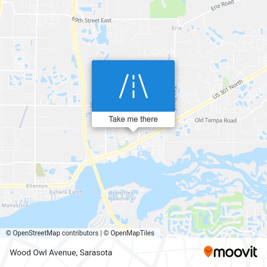 Mapa de Wood Owl Avenue