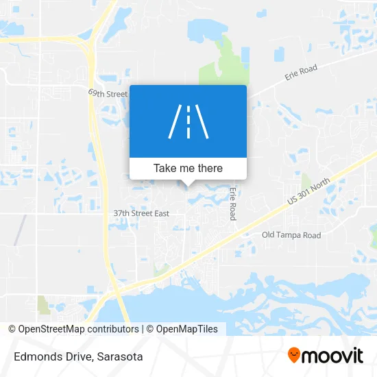 Edmonds Drive map