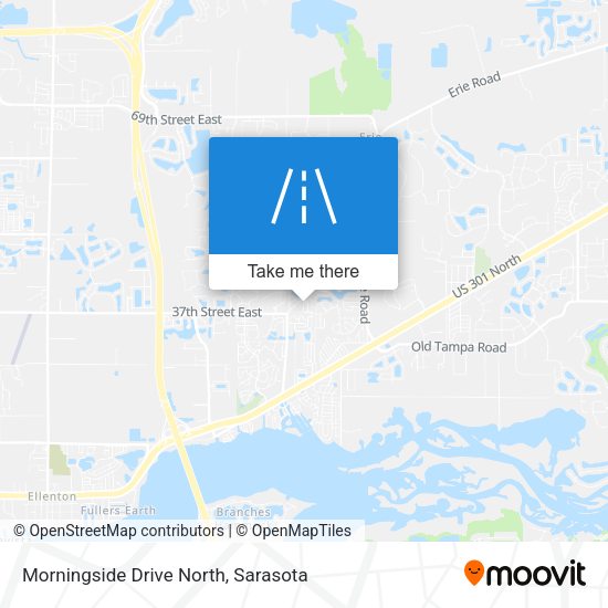 Morningside Drive North map
