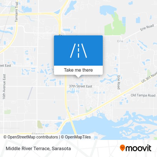 Mapa de Middle River Terrace
