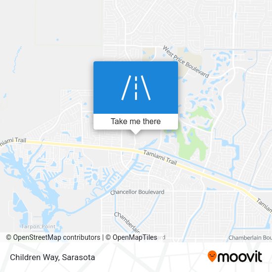 Mapa de Children Way