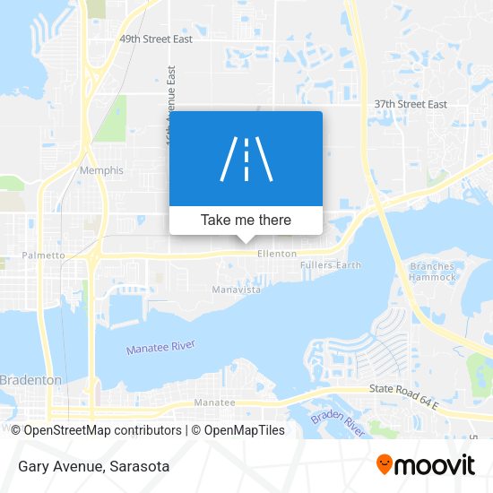 Mapa de Gary Avenue