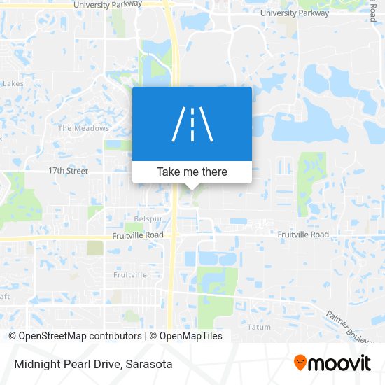 Midnight Pearl Drive map