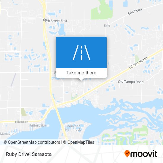 Mapa de Ruby Drive