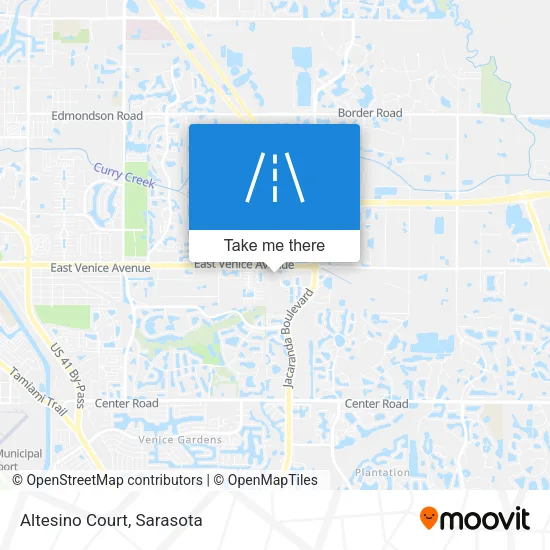 Altesino Court map