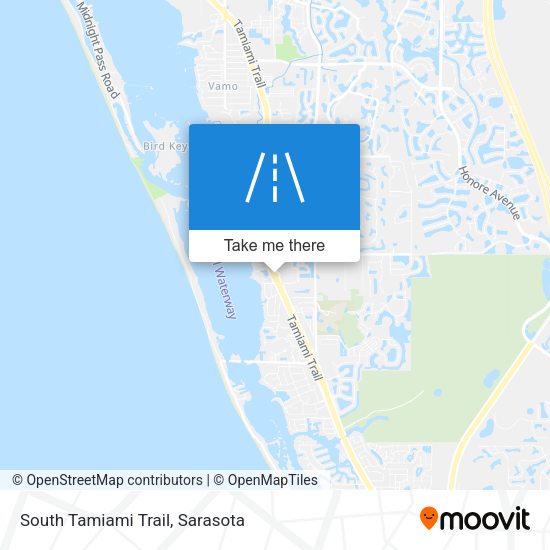 South Tamiami Trail map