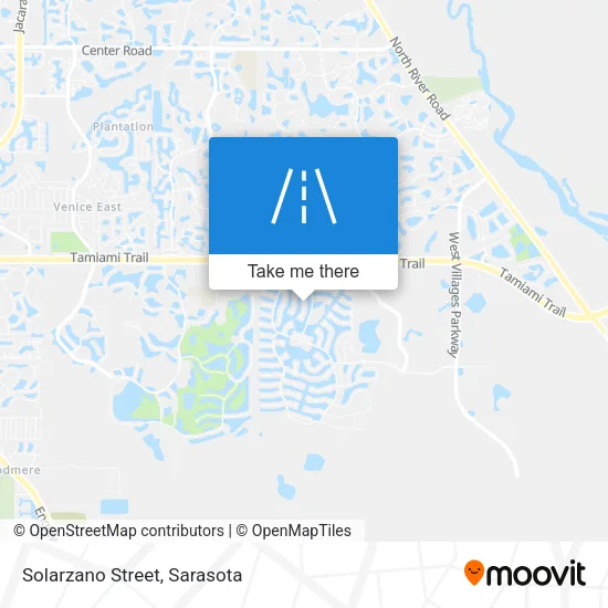 Solarzano Street map