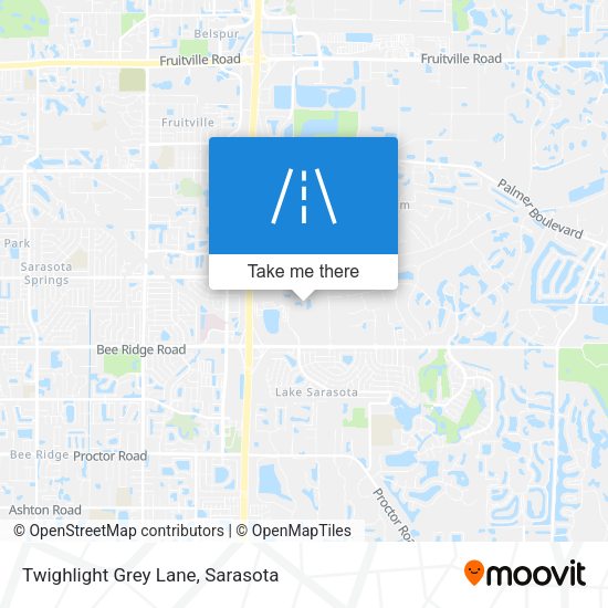 Mapa de Twighlight Grey Lane