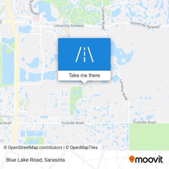 Mapa de Blue Lake Road