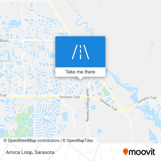 Amica Loop map