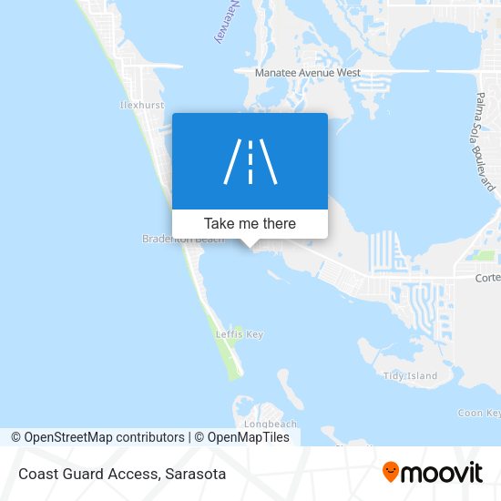 Mapa de Coast Guard Access