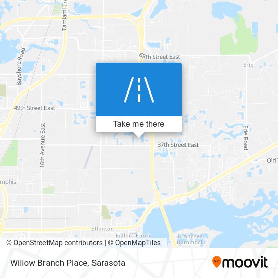 Willow Branch Place map