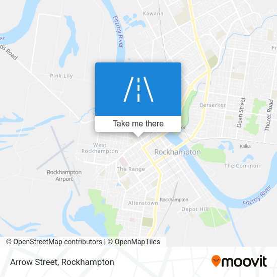 Arrow Street map