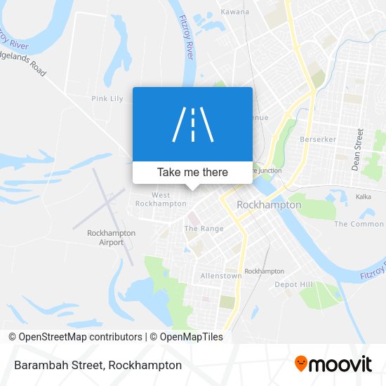 Barambah Street map