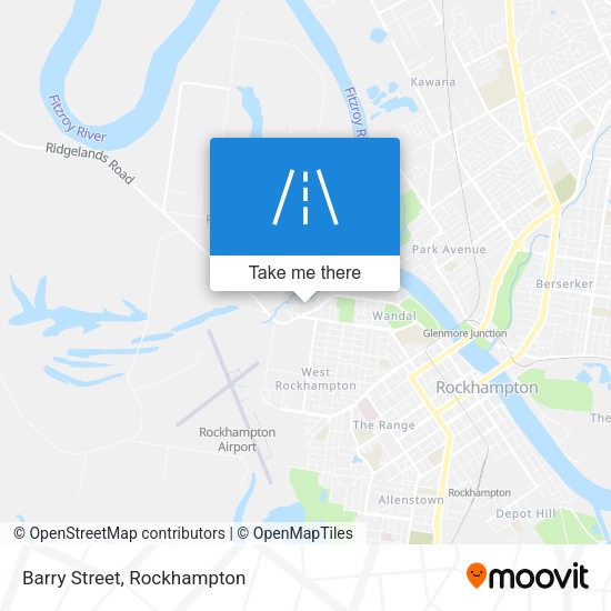 Barry Street map