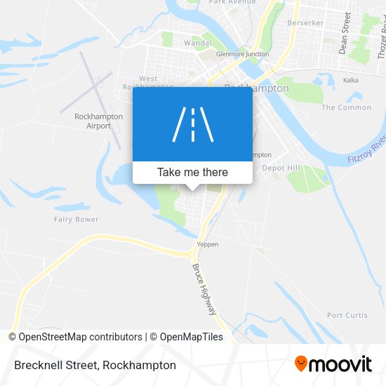 Brecknell Street map