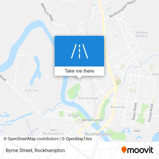 Byrne Street map