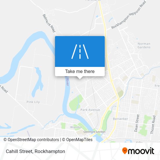 Cahill Street map