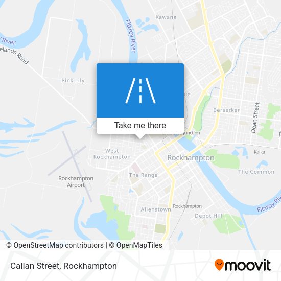 Callan Street map