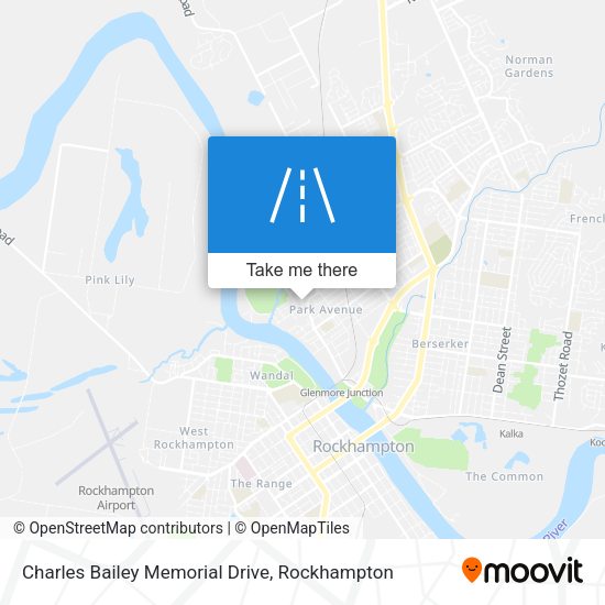 Charles Bailey Memorial Drive map
