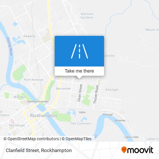 Clanfield Street map