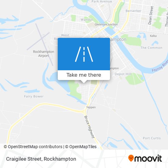 Craigilee Street map