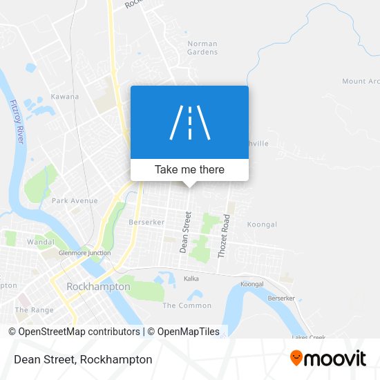 Dean Street map