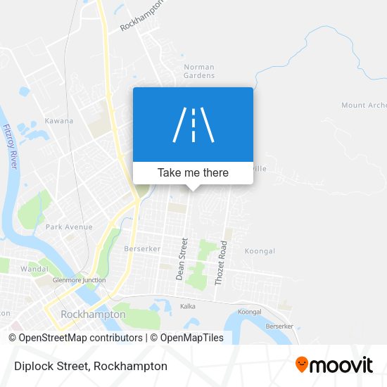 Diplock Street map