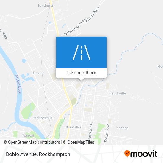 Doblo Avenue map
