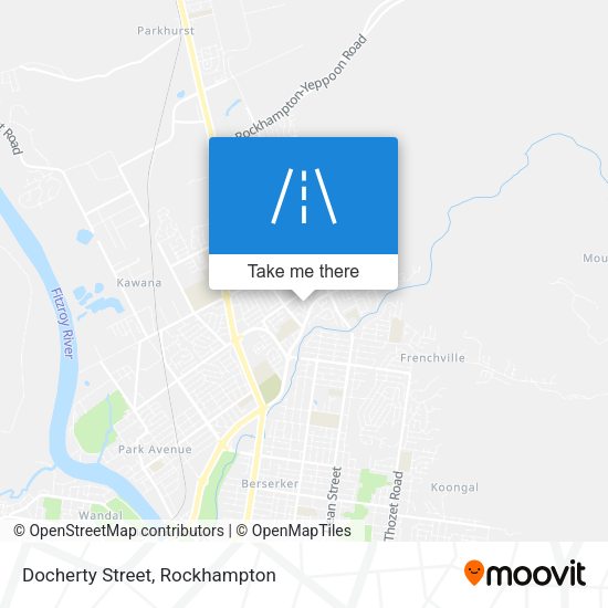 Docherty Street map