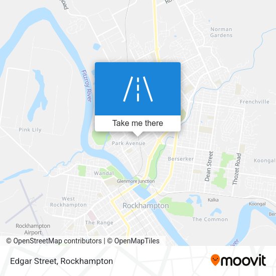 Edgar Street map