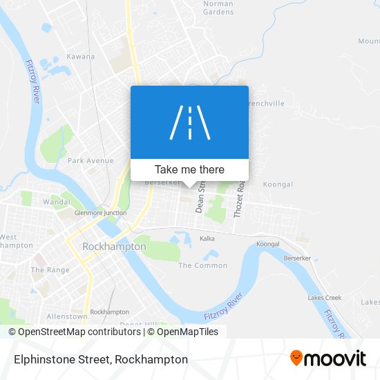 Elphinstone Street map