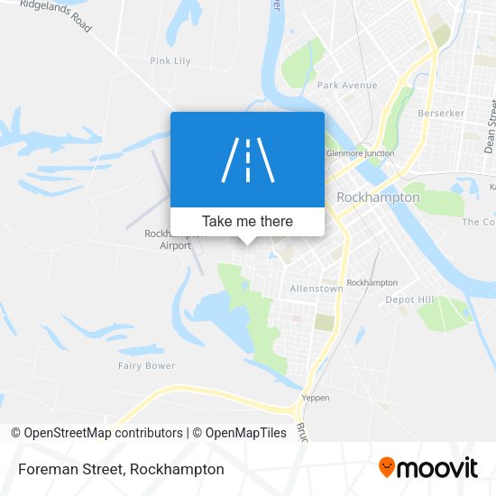 Foreman Street map