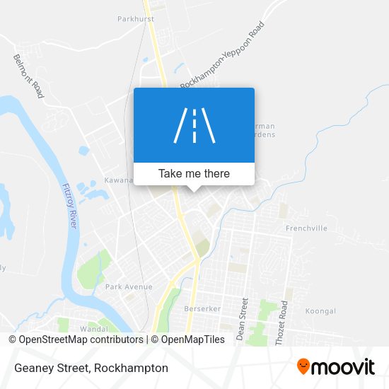 Geaney Street map