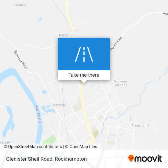Glenister Sheil Road map