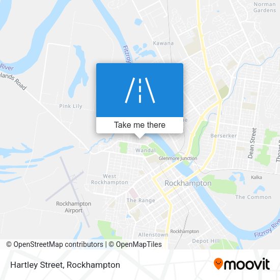 Hartley Street map